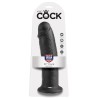 10 gode noir 25 cm