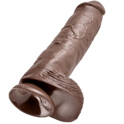 11 gode marron avec boules 28 cm