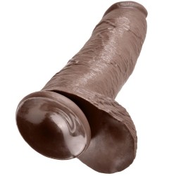 12 gode marron avec boules 30.48 cm