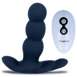 vibrateur anal pearl télécommande noir