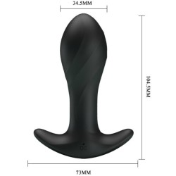 vibrateur anal noir