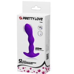 massager anal 12 modes de vibration lilas