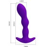 massager anal 12 modes de vibration lilas