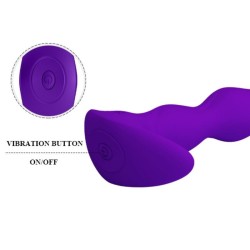 massager anal 12 modes de vibration lilas