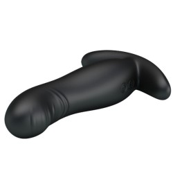 masseur de prostate noir rechargeable