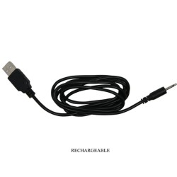 masseur de prostate noir rechargeable