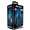 plug anal avec télécommande vibration noire