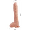 gode en peau réaliste alex 27 cm
