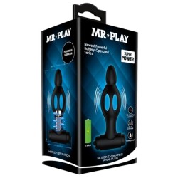 plug anal en silicone avec vibration