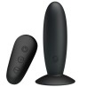 plug anal avec télécommande vibration noire