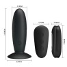 plug anal avec télécommande vibration noire