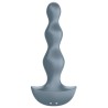 vibrateur lolli plug 2 plug  gris