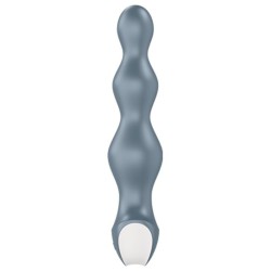 vibrateur lolli plug 2 plug  gris