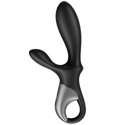 application heat climax+ vibrateur anal noir