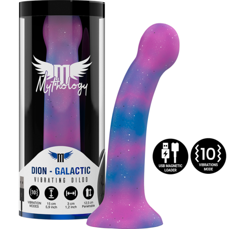 dion galactic dildo s - vibrateur watchme technologie sans fil compatible