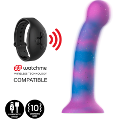 dion galactic dildo s - vibrateur watchme technologie sans fil compatible