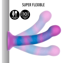 dion galactic dildo s - vibrateur watchme technologie sans fil compatible