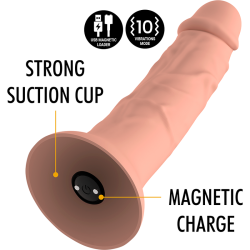 asher original dildo m - vibrateur compatible avec la technologie sans fil watchme