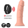 asher original dildo m - vibrateur compatible avec la technologie sans fil watchme