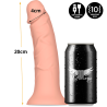 asher original dildo m - vibrateur compatible avec la technologie sans fil watchme