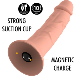 asher original dildo s - vibrateur compatible avec la technologie sans fil watchme