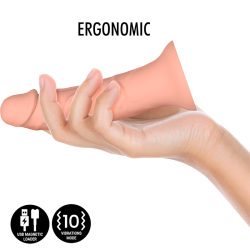 asher original dildo s - vibrateur compatible avec la technologie sans fil watchme