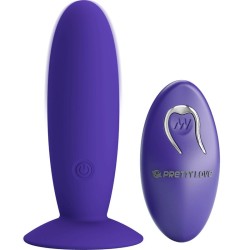 vibrateur anal youth plug télécommande violet
