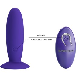 vibrateur anal youth plug télécommande violet