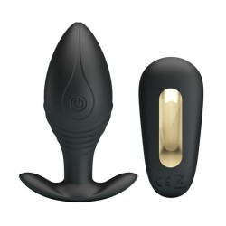 vibrateur rechargeable regina anal plug noir