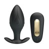 vibrateur rechargeable regina anal plug noir