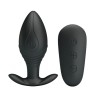 vibrateur rechargeable regina anal plug noir