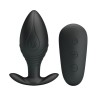 vibrateur rechargeable regina anal plug noir