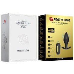 vibrateur rechargeable regina anal plug noir
