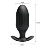 plug anal contrôlé par application jefferson noir
