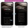 plug anal contrôlé par application jefferson noir