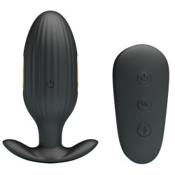 vibrateur anal rechargeable kelly plug noir