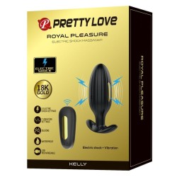 vibrateur anal rechargeable kelly plug noir