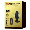 vibrateur anal rechargeable kelly plug noir
