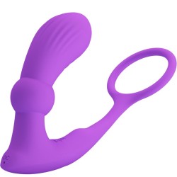 bague warren et vibrateur anal violet