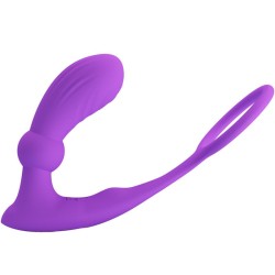 bague warren et vibrateur anal violet