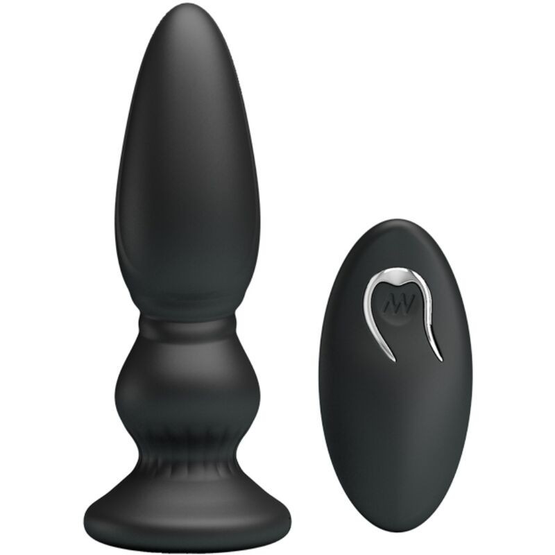 puissant vibrateur télécommande plug anal noir puissant vibrateur télécommande plug anal noir