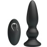 puissant vibrateur télécommande plug anal noir