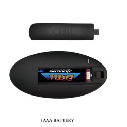 puissant vibrateur télécommande plug anal noir