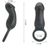 anneau anal et vibrateur warren noir