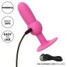 first time sonde anal plug perlée 10 vibrations rose