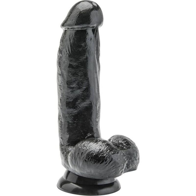 gode 12 cm avec boules noires