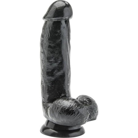 gode 12 cm avec boules noires