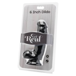 gode 12 cm avec boules noires