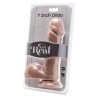 gode 18 cm avec billes en peau