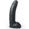 gode réaliste couleur noir george 22 cm
